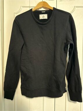 Reigning Champ Black Crewneck Sweatshirt